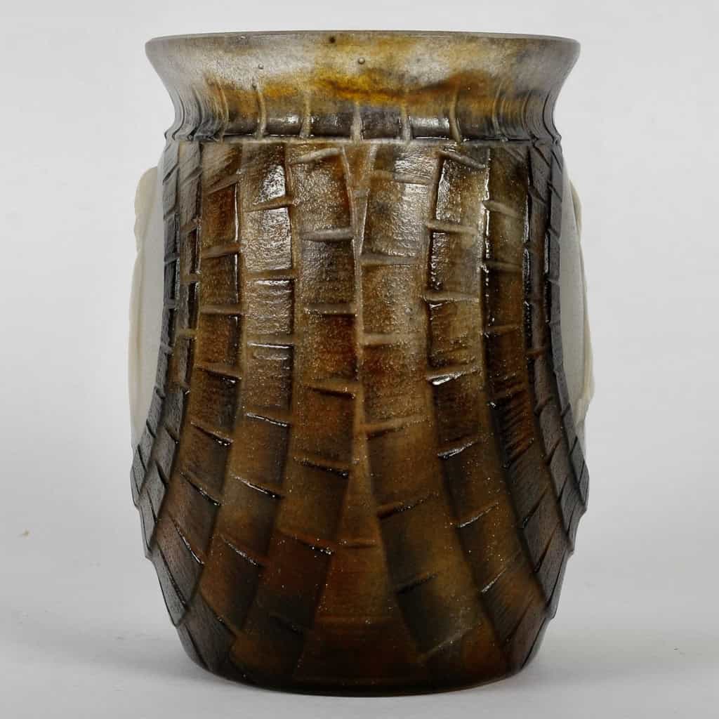 Vase « Jeunesse » pâte de verre de Gabriel ARGY-ROUSSEAU | Biron Vase "Jeunesse" pâte de verre de Gabriel ARGY-ROUSSEAU