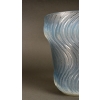 Vase « Actinia » verre opalescent patiné bleu de René LALIQUE | Biron Vase "Actinia" verre opalescent patiné bleu de René LALIQUE