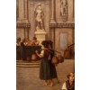 Hippolyte Plantet 1829-1882. La cour du Palais des Doges. | Biron Hippolyte Plantet 1829-1882. La cour du Palais des Doges.