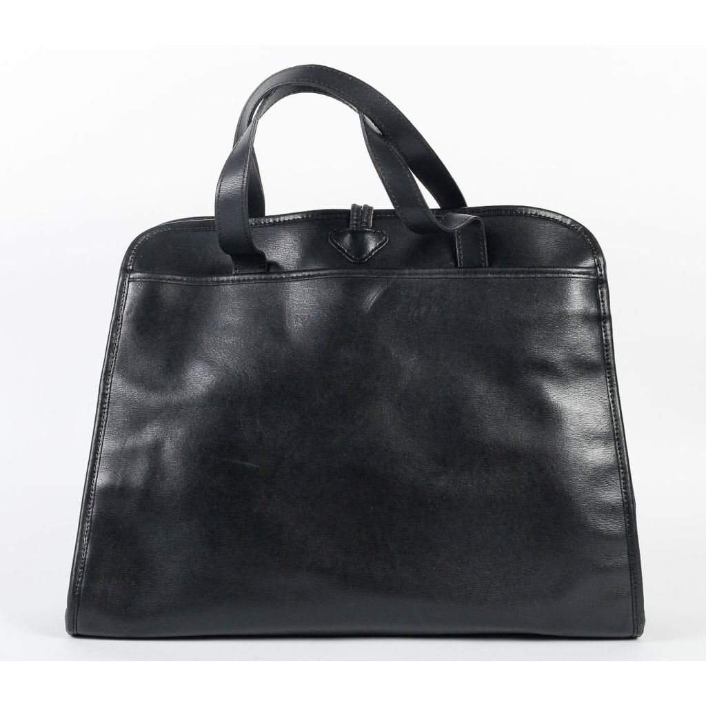 Sac Longchamp, Noir, XXème siècle.