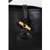 Sac Longchamp, Noir, XXème siècle.
