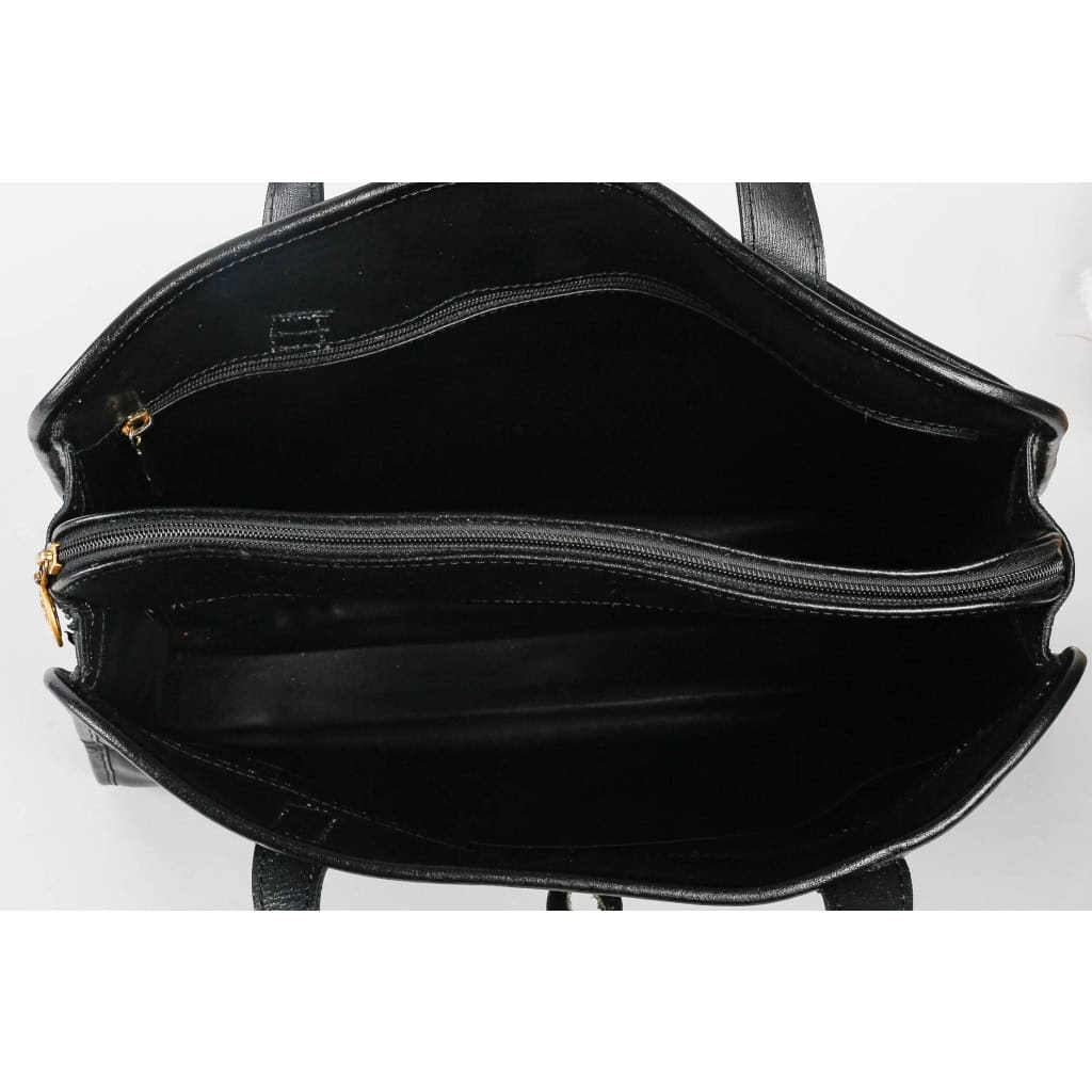 Sac Longchamp, Noir, XXème siècle.