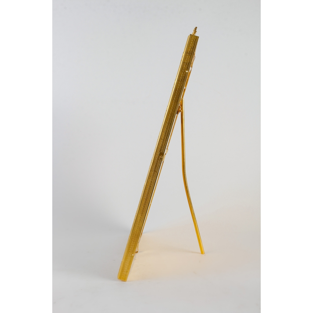 Un cadre en bronze doré de style louis XVI fin XIXème siècle | Biron Un cadre en bronze doré de style louis XVI fin XIXème siècle
