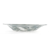 Coupe « Calypso » verre blanc patiné bleu de René LALIQUE | Biron Coupe "Calypso" verre blanc patiné bleu de René LALIQUE