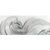 Coupe « Calypso » verre blanc patiné bleu de René LALIQUE | Biron Coupe "Calypso" verre blanc patiné bleu de René LALIQUE