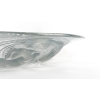 Coupe « Calypso » verre blanc patiné bleu de René LALIQUE | Biron Coupe "Calypso" verre blanc patiné bleu de René LALIQUE