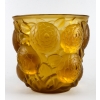 Vase « Oran » verre jaune ambré de René LALIQUE | Biron ||||||||||