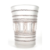 Vase « Florence » verre blanc patiné sépia et émaillé brun de René LALIQUE | Biron Vase "Florence" verre blanc patiné sépia et émaillé brun de René LALIQUE