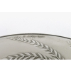 Coupe « Gazelles » verre gris topaze clair patiné de René LALIQUE | Biron Coupe "Gazelles" verre gris topaze clair patiné de René LALIQUE