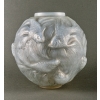 Vase « Formose » verre opalescent double couche patiné gris de René LALIQUE | Biron ||||||||