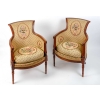 Paire de marquises et bergères Directoire. 13