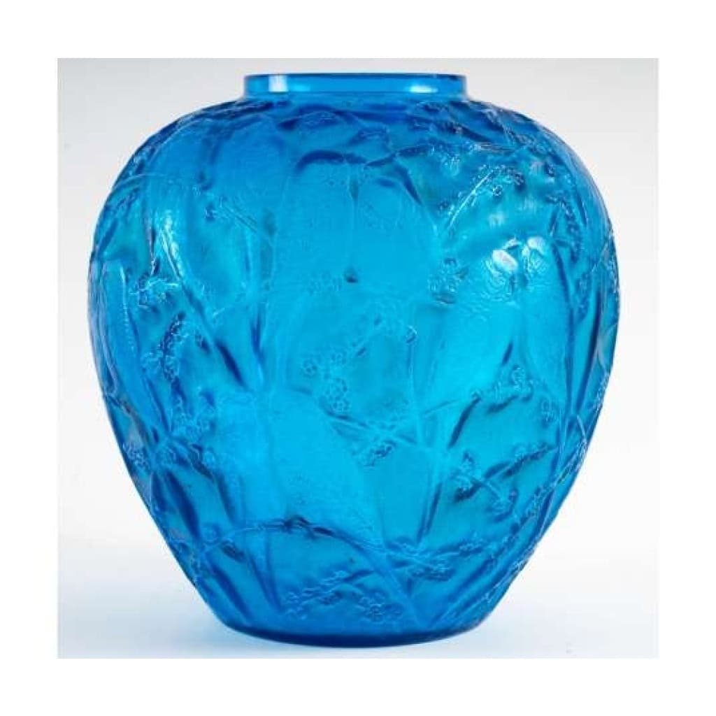 René Lalique (1860-1945) – Vase Aux «perruches» | Biron |||||||