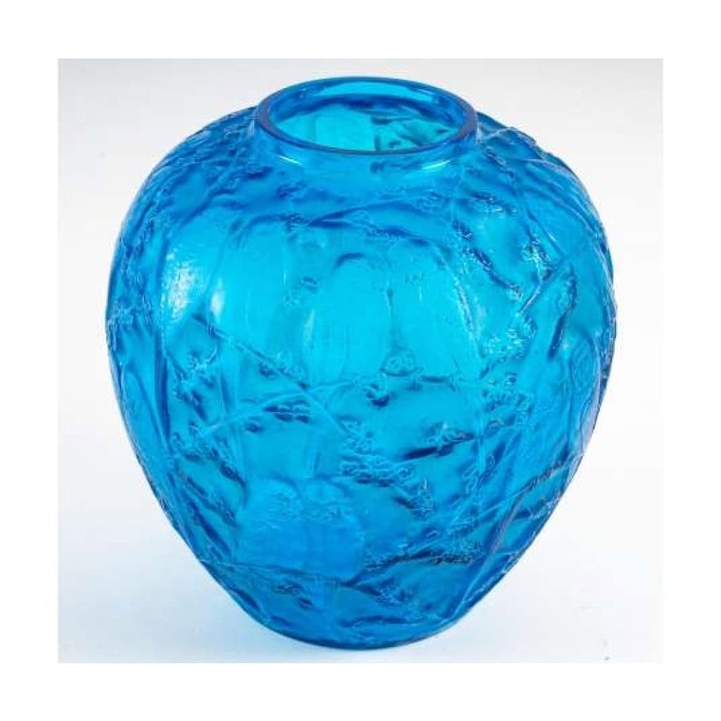 René Lalique (1860-1945) – Vase Aux «perruches» | Biron René Lalique (1860-1945) - Vase Aux «perruches»
