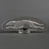Mascotte Automobile « Lévrier » verre blanc de René LALIQUE | Biron |||||||