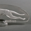 Mascotte Automobile « Lévrier » verre blanc de René LALIQUE | Biron Mascotte Automobile "Lévrier" verre blanc de René LALIQUE