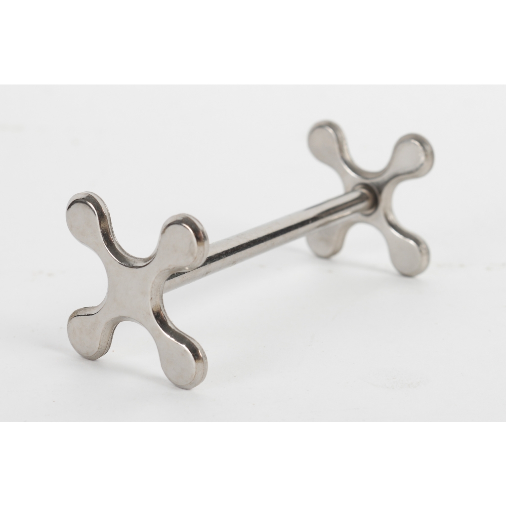 Série de 6 porte-couteaux en métal argenté de la maison Jean Couzon. 1980 | Biron Série de 6 porte-couteaux en métal argenté de la maison Jean Couzon. 1980