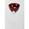 Calice en verre de Bohême, XXème siècle | Biron Calice en verre de Bohême, XXème siècle