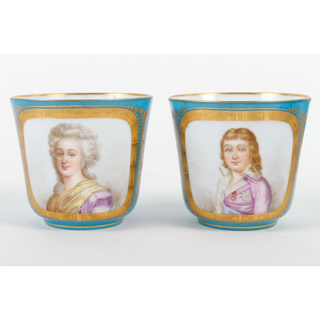 Service tête à tête en porcelaine | Biron Service tête à tête en porcelaine