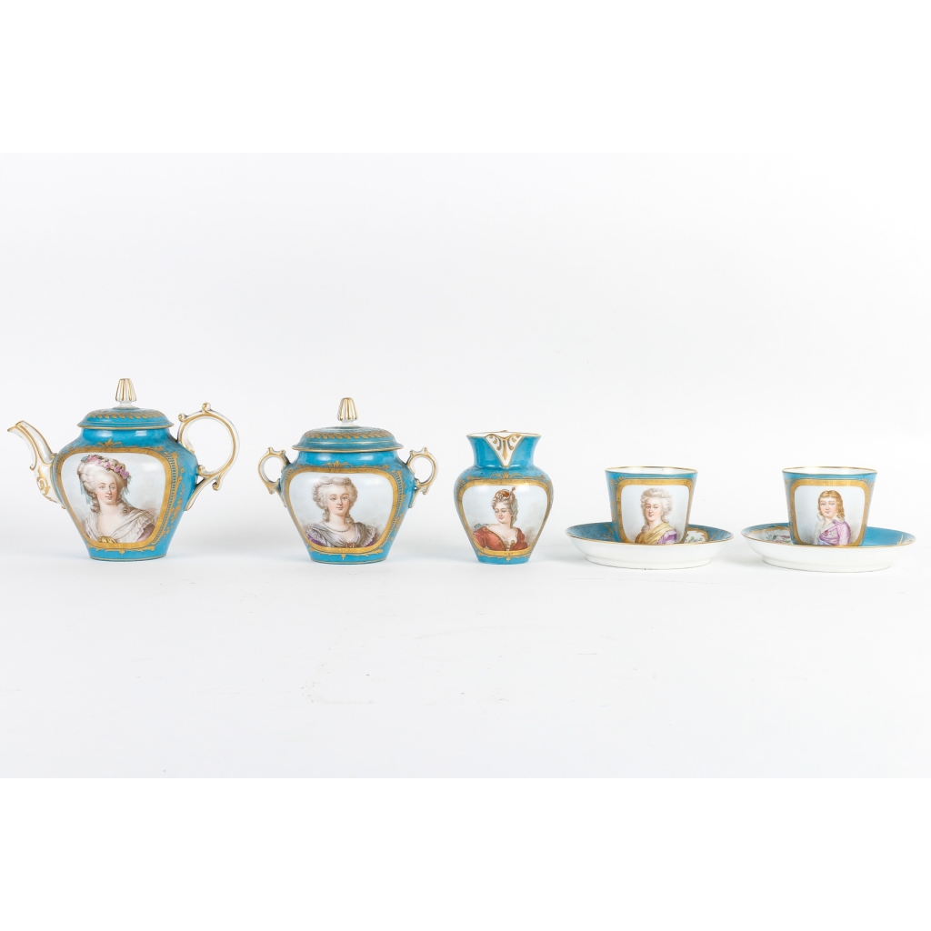 Service tête à tête en porcelaine | Biron Service tête à tête en porcelaine