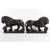 Paire de Lions Médicis en Bronze XIXème Siècle | Biron Paire de Lions Médicis en Bronze XIXème Siècle