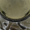 Vase « Archers » verre gris topaze fumé patiné blanc de René LALIQUE | Biron Vase "Archers" verre gris topaze fumé patiné blanc de René LALIQUE