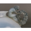 Vase « Bouchardon » verre opalescent patiné bleu de René LALIQUE | Biron Vase "Bouchardon" verre opalescent patiné bleu de René LALIQUE