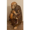 un important boudha en porcelaine de Satsuma Japon 19 eme siecle | Biron un important boudha en porcelaine de Satsuma Japon 19 eme siecle