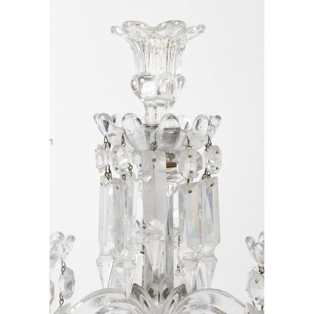 Une paire de candélabres Baccarat XXème siècle | Biron Une paire de candélabres Baccarat XXème siècle