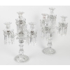 Une paire de candélabres Baccarat XXème siècle | Biron Une paire de candélabres Baccarat XXème siècle
