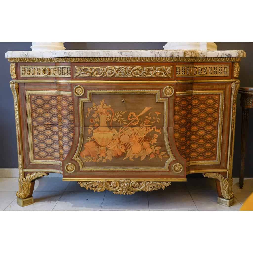 Commode style transition, fin XIXème siècle – début XXème | Biron ||||||||