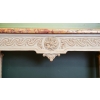Console Louis XVI et son marbre bêche d’Alep. 18ème siècle. | Biron Console Louis XVI et son marbre bêche d’Alep. 18ème siècle.