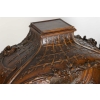 Spectaculaire bureau à gradins en noyer, avec peinture signée P. Soulet et daté de 1896 | Biron Spectaculaire bureau à gradins en noyer, avec peinture signée P. Soulet et daté de 1896