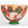 Coupe Daum à décors de groseilles. | Biron |||||