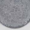 Boîte « Lucie » verre blanc patiné bleu de René LALIQUE | Biron Boîte "Lucie" verre blanc patiné bleu de René LALIQUE
