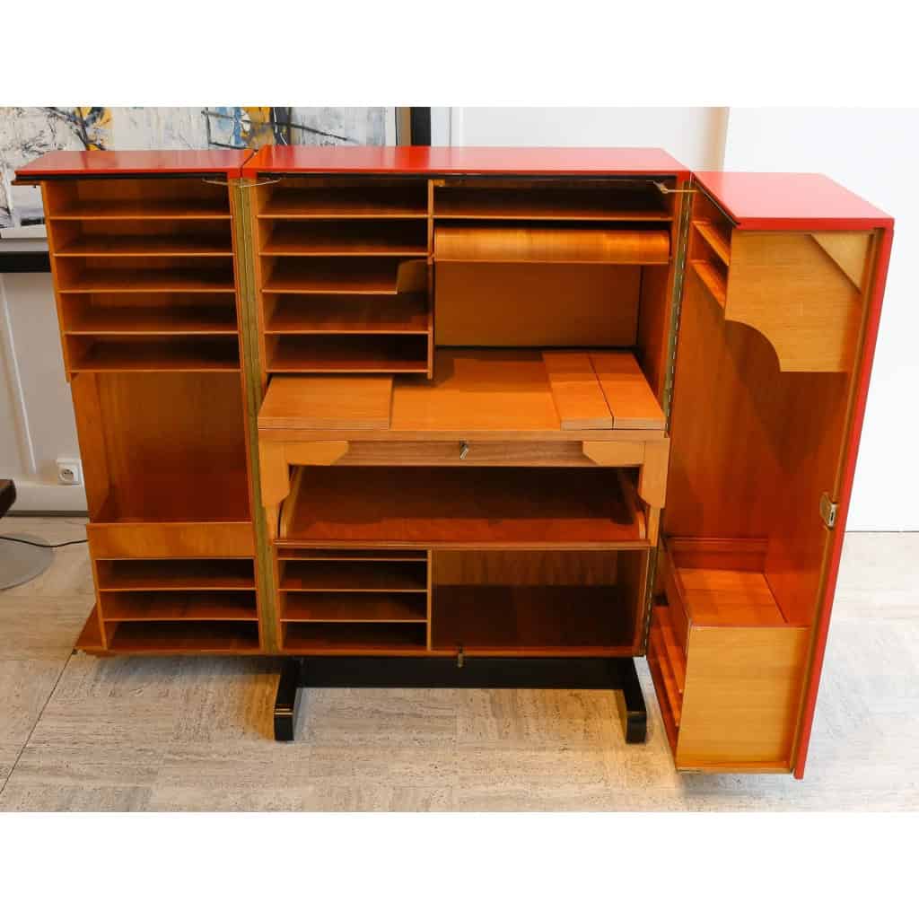 Bureau Compact, Atelier Genestar, Années 1960 | Biron Bureau Compact, Atelier Genestar, Années 1960