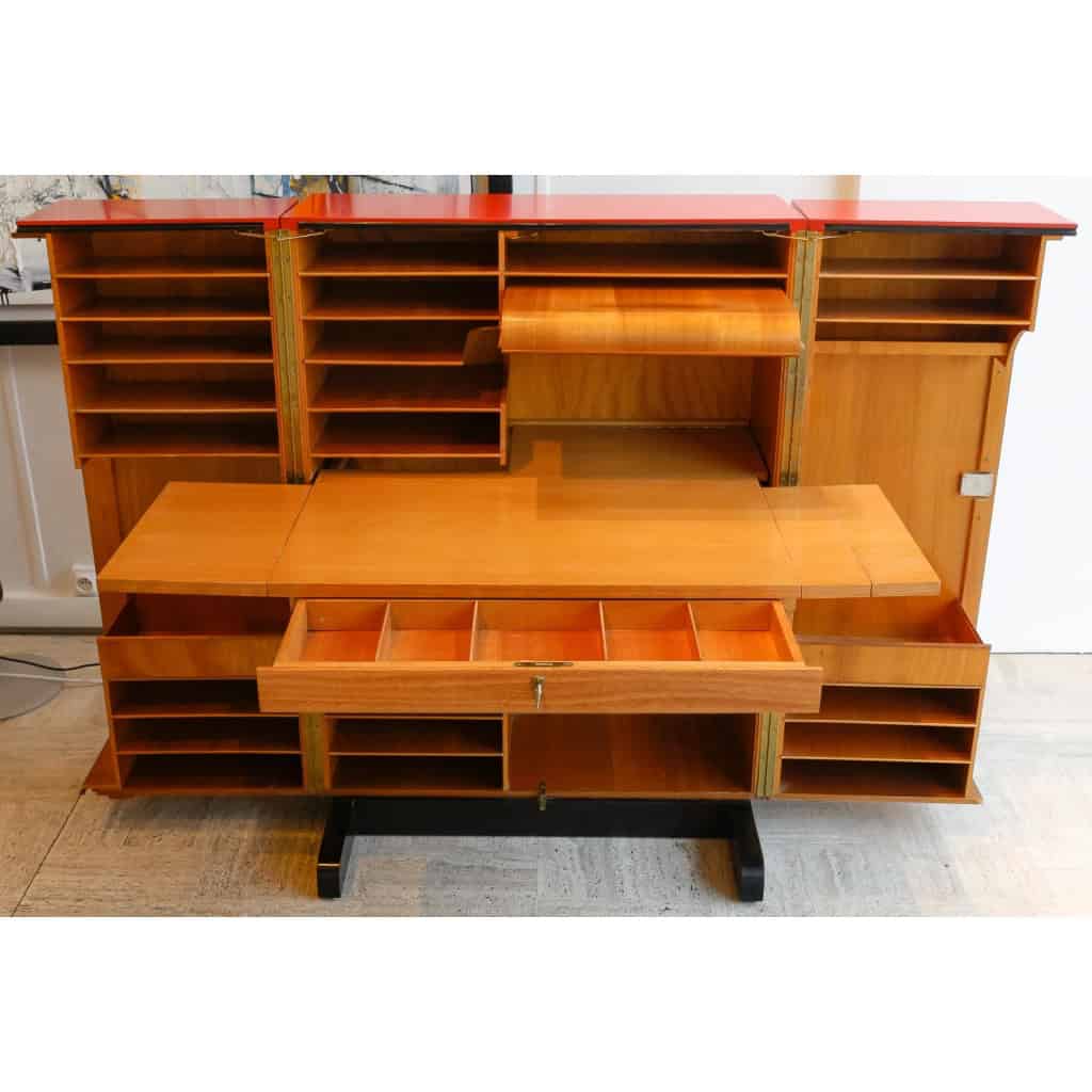 Bureau Compact, Atelier Genestar, Années 1960 | Biron Bureau Compact, Atelier Genestar, Années 1960