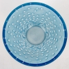 Vase « Ajaccio » verre blanc patiné bleu électrique de René LALIQUE | Biron Vase "Ajaccio" verre blanc patiné bleu électrique de René LALIQUE