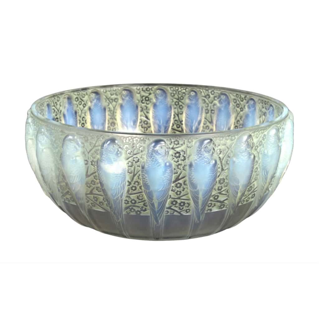 René LALIQUE – Coupe « Perruches », 1931 | Biron |||