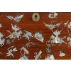 4 Panneaux d’un Coffret en Bois et Incrustation, Scènes Chinoises, XIXème Siècle. | Biron 4 Panneaux d’un Coffret en Bois et Incrustation, Scènes Chinoises, XIXème Siècle.