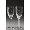 Marc Lalique : 6 Flûtes à Champagne, modèle « Ange » en Cristal | Biron Marc Lalique : 6 Flûtes à Champagne, modèle « Ange » en Cristal
