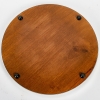 Dessous de plats en métal argenté et bois Christofle, 1980 | Biron Dessous de plats en métal argenté et bois Christofle, 1980