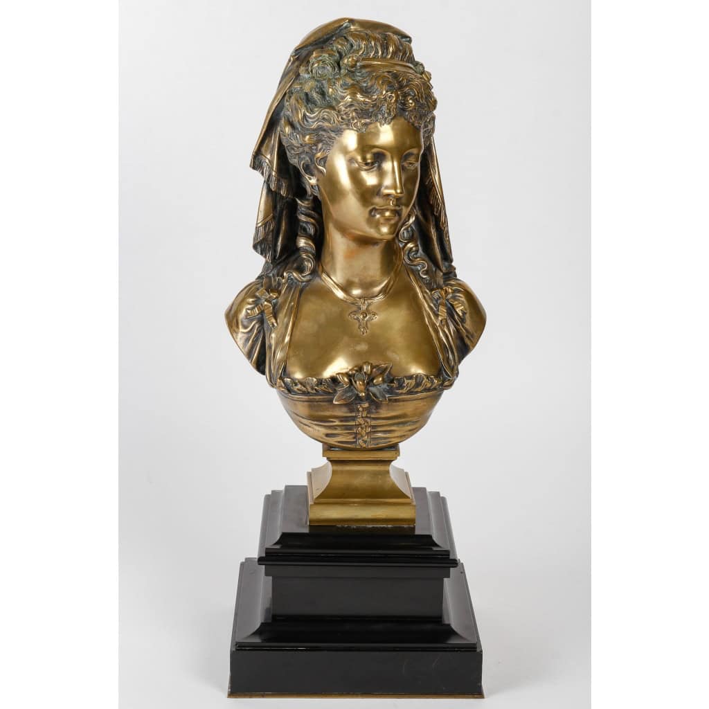 Buste en bronze du XIXème siècle | Biron |||||||||||