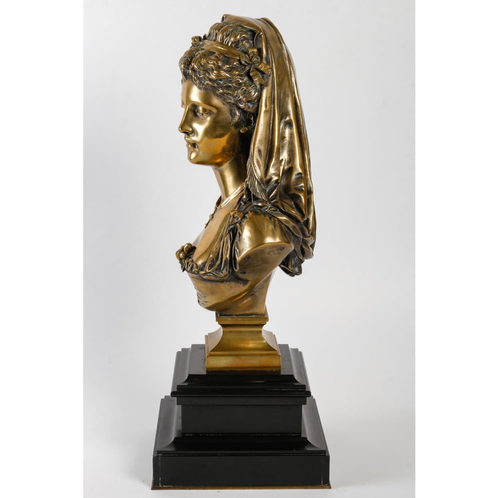 Buste en bronze du XIXème siècle | Biron Buste en bronze du XIXème siècle