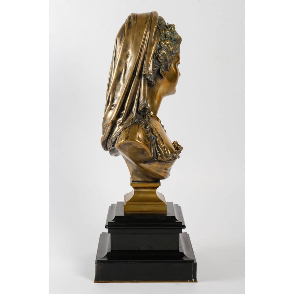 Buste en bronze du XIXème siècle | Biron Buste en bronze du XIXème siècle