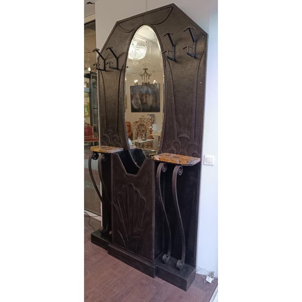 Porte manteau Art Déco en Fer Forgé | Biron |||||||