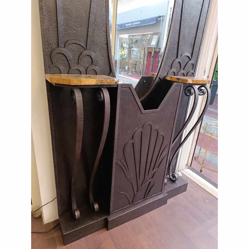 Porte manteau Art Déco en Fer Forgé | Biron Porte manteau Art Déco en Fer Forgé