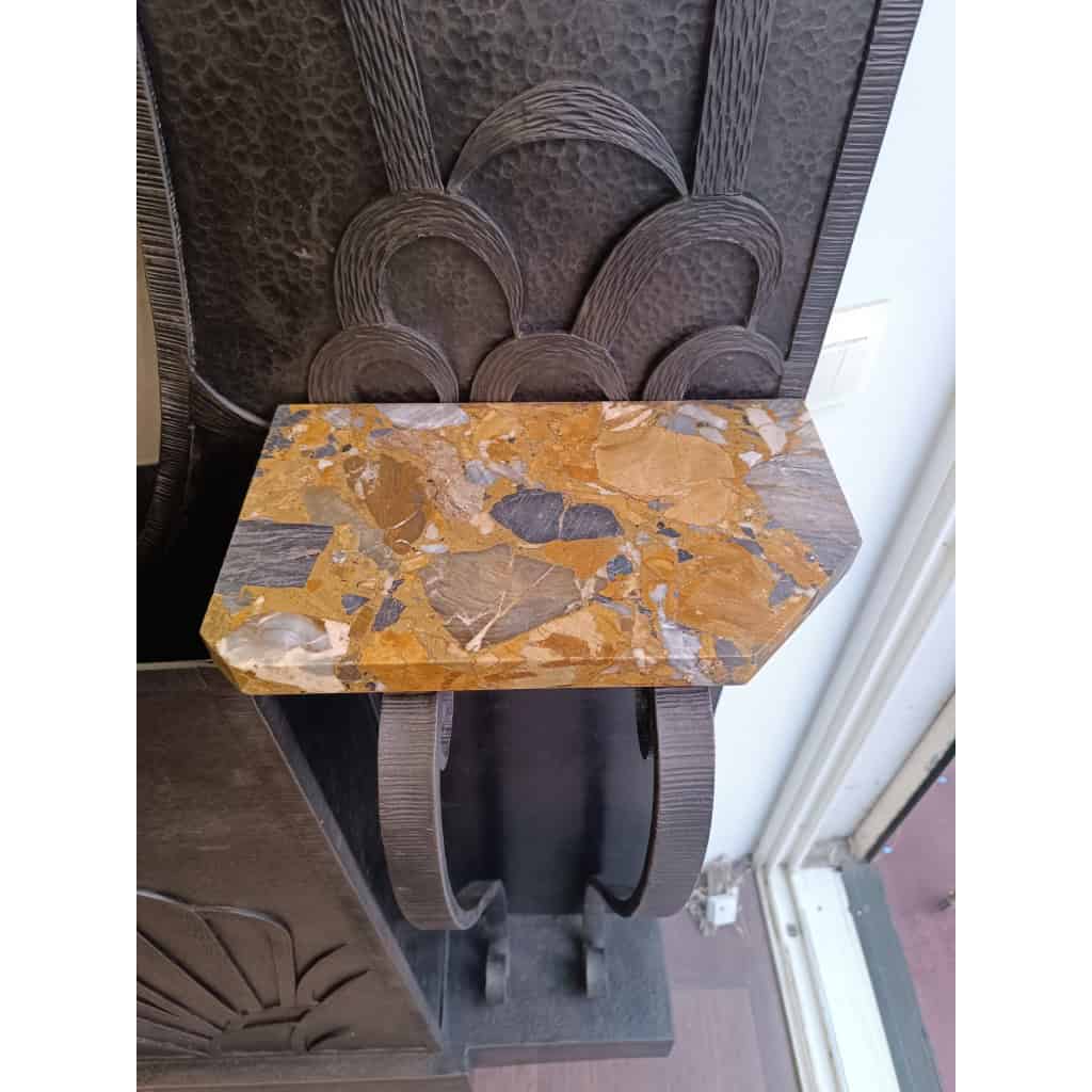 Porte manteau Art Déco en Fer Forgé | Biron Porte manteau Art Déco en Fer Forgé
