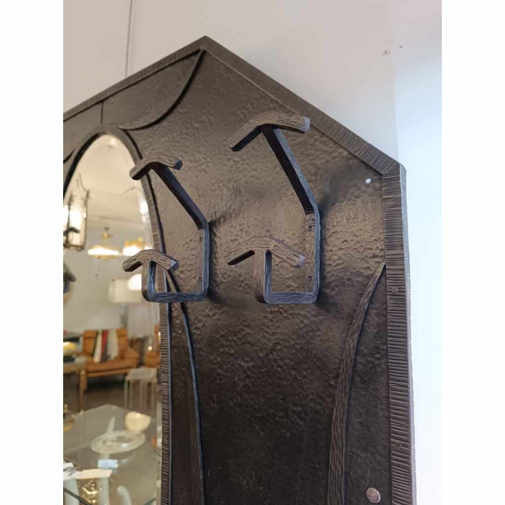 Porte manteau Art Déco en Fer Forgé | Biron Porte manteau Art Déco en Fer Forgé