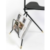 1960 Paire de lampadaires Tablette et porte revue Maison Lunel | Biron 1960 Paire de lampadaires Tablette et porte revue Maison Lunel