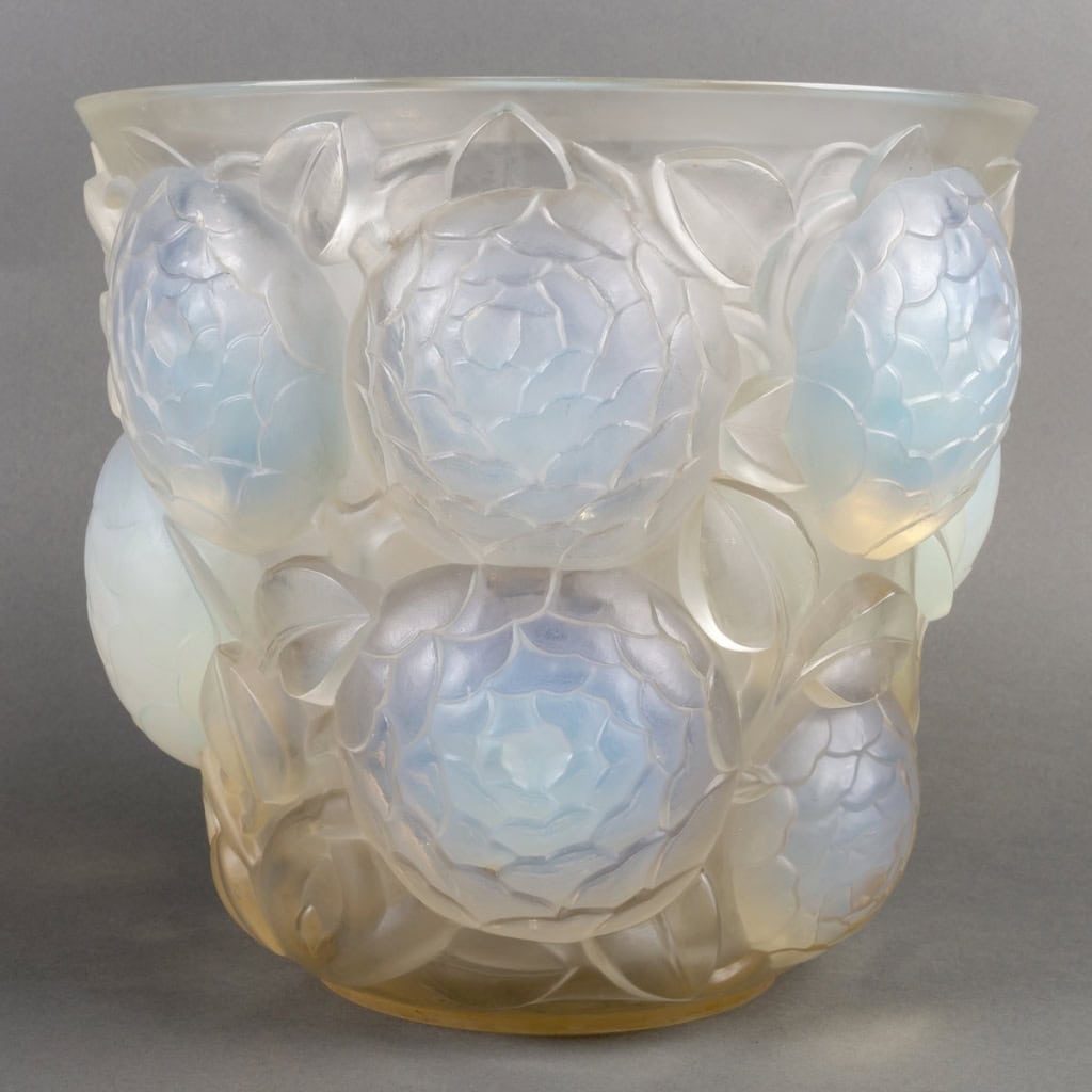 Vase « Oran » verre opalescent de René LALIQUE | Biron ||||||||